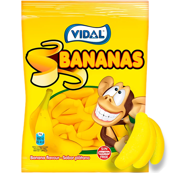 VIDAL - Bananas 90g